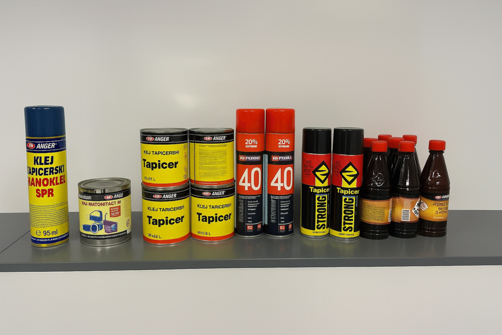kleje tapicerskie